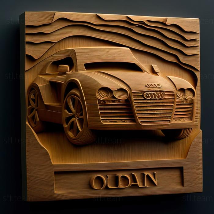 3D модель Audi Ле-Ман quattro (STL)